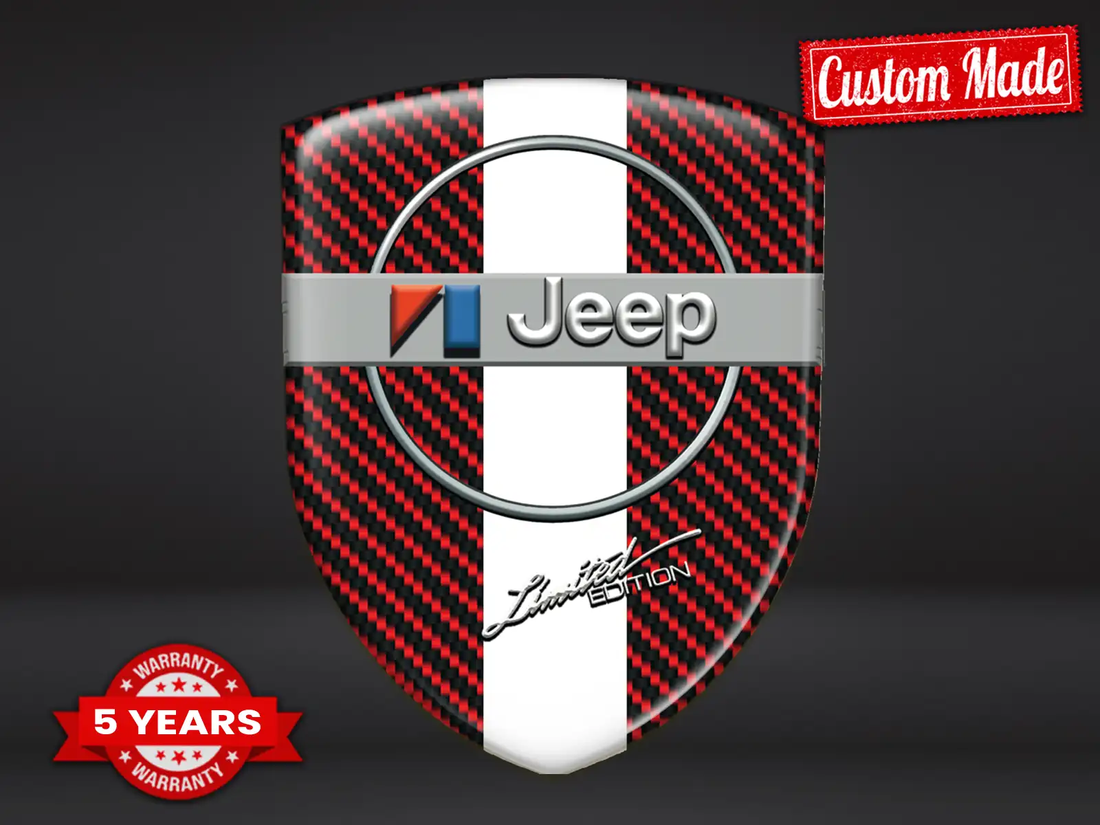Jeep Silikonsticker Auto Pro Max Robust Stilvoll